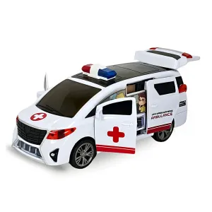 Battery-Powered Ambulance Toy Car for Kids